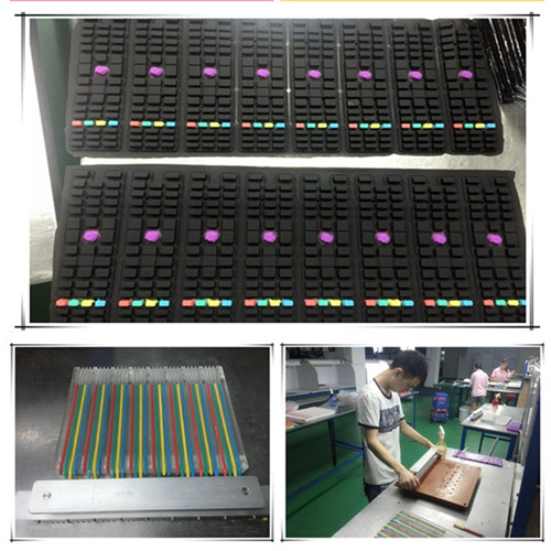 解决硅胶按键量大、多色、耗人工的问题